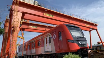 衛(wèi)華起重承擔(dān)南美首條機(jī)場(chǎng)城軌組裝任務(wù)！